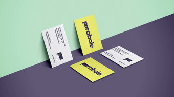 望远镜中的字母宇宙 Parabole游戏公司的VI与网站形象策划